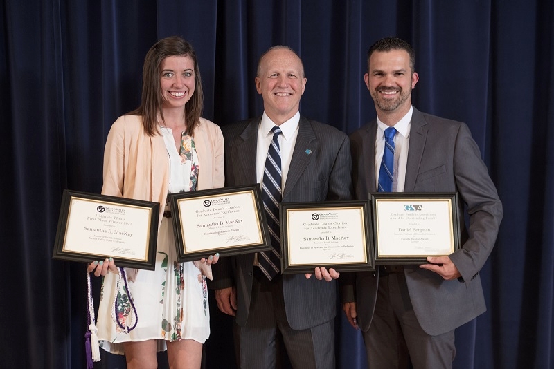 Four Awards Received At Graduate Student Celebration